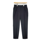 theory luxe ウール スラックス SELOSI SAXONY SOFT センタープレス パンツ ブラック レディース セオリーリュクス【中古】6-1004T∞