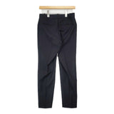 theory luxe ウール スラックス SELOSI SAXONY SOFT センタープレス パンツ ブラック レディース セオリーリュクス【中古】6-1004T∞