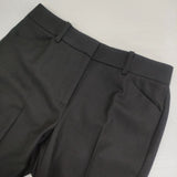 theory luxe ウール スラックス SELOSI SAXONY SOFT センタープレス パンツ ブラック レディース セオリーリュクス【中古】6-1004T∞