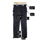 theory luxe ウール スラックス SELOSI SAXONY SOFT センタープレス パンツ ブラック レディース セオリーリュクス【中古】6-1004T∞