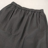 marmors 新品 pin tuck gather skirt 定価30800円 0222302051 ピンタックギャザー ロングスカート ブラック レディース マルモア【中古】6-0720M∞