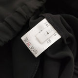 1411 イージーストレッチテーパードパンツ サイズ0 506-W4005 パンツ ブラック レディース ワンフォーイレブン【中古】6-0721M♪