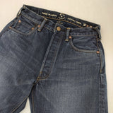 45R/45rpm 再び6.5の納戸納戸空比古比女 デニムパンツ （焦） インディゴ デニムパンツ ネイビー レディース フォーティーファイブアールピーエム【中古】6-0619G♪