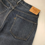 45R/45rpm 再び6.5の納戸納戸空比古比女 デニムパンツ （焦） インディゴ デニムパンツ ネイビー レディース フォーティーファイブアールピーエム【中古】6-0619G♪