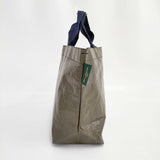 Herve Chapelier 2012PP マルシェバッグM ムース マリン 定価16280円 トートバッグ カーキ レディース エルベ・シャプリエ【中古】6-0704G∞