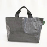 Herve Chapelier 2012PP マルシェバッグM ノワール ノワール 定価16280円 トートバッグ ブラック レディース エルベ・シャプリエ【中古】6-0704G∞