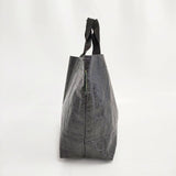 Herve Chapelier 2012PP マルシェバッグM ノワール ノワール 定価16280円 トートバッグ ブラック レディース エルベ・シャプリエ【中古】6-0704G∞