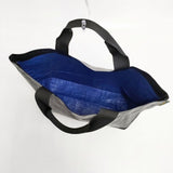 Herve Chapelier 2012PP マルシェバッグM ノワール ノワール 定価16280円 トートバッグ ブラック レディース エルベ・シャプリエ【中古】6-0704G∞