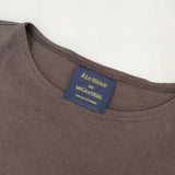 Le Minor/MICA & DEAL ランダムボーダープルオーバー 長袖Ｔシャツ カットソー ロンＴ ブラウン ブラック レディース ルミノア/マイカ＆ディール【中古】6-0720M∞