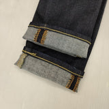 RED CARD アンクルスリムテーパード ハイライズ 定価20900円 26303HR サイズ22 デニムパンツ ネイビー レディース レッドカード【中古】6-0720G∞