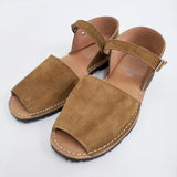 PENELOPE/BEAMS BOY 別注 Menorca Sandal 定価9900円 サイズ38 スエード サンダル 25SS ブラウン レディース ぺネロープ/ビームスボーイ【中古】6-0501S♪