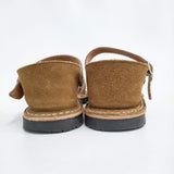 PENELOPE/BEAMS BOY 別注 Menorca Sandal 定価9900円 サイズ38 スエード サンダル 25SS ブラウン レディース ぺネロープ/ビームスボーイ【中古】6-0501S♪