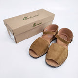 PENELOPE/BEAMS BOY 別注 Menorca Sandal 定価9900円 サイズ38 スエード サンダル 25SS ブラウン レディース ぺネロープ/ビームスボーイ【中古】6-0501S♪