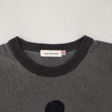 GOOD ROCK SPEED/Disney リンガーTシャツ ミッキー フロッキープリント 顔料染め 半袖Ｔシャツ カットソー グレー レディース グッドロックスピード/ディズニー【中古】6-0702S∞