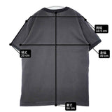 GOOD ROCK SPEED/Disney リンガーTシャツ ミッキー フロッキープリント 顔料染め 半袖Ｔシャツ カットソー グレー レディース グッドロックスピード/ディズニー【中古】6-0702S∞