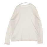 nest Robe/UpcycleLino ロングスリーブTee 定価10780円 01245-1105 長袖Ｔシャツ カットソー ロンＴ ベージュ レディース ネストローブ/アップサイクルリノ【中古】6-0823M∞