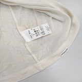 nest Robe/UpcycleLino ロングスリーブTee 定価10780円 01245-1105 長袖Ｔシャツ カットソー ロンＴ ベージュ レディース ネストローブ/アップサイクルリノ【中古】6-0823M∞