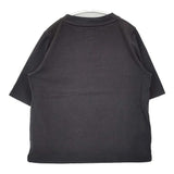 Gauze# クルーネック 無地 コットン100％ 日本製 半袖Ｔシャツ カットソー ブラック レディース ガーゼ【中古】6-0609S△