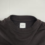 Gauze# クルーネック 無地 コットン100％ 日本製 半袖Ｔシャツ カットソー ブラック レディース ガーゼ【中古】6-0609S△