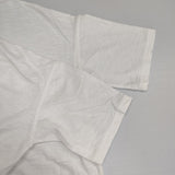 根々 ワイド 石見銀山 コットン100％ ボートネック 日本製 半袖Ｔシャツ カットソー ホワイト レディース 根々【中古】6-0609S△