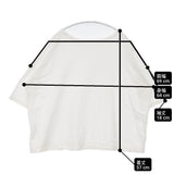 根々 ワイド 石見銀山 コットン100％ ボートネック 日本製 半袖Ｔシャツ カットソー ホワイト レディース 根々【中古】6-0609S△