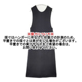 adam et Rope 2WAYリーンワンピース 定価11000円 ノースリーブ ジャンパースカート ワンピース ブラック レディース アダムエロペ【中古】6-0723M∞