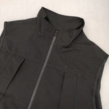 Champion ジップベスト サイズM C3-W604 ポリエステルコットン ベスト ブラック メンズ チャンピオン【中古】6-0815M∞