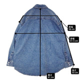 JOURNAL STANDARD/Levi's THE EVERYDAY SHIRTS デニム 長袖シャツ ブルー レディース ジャーナルスタンダード/リーバイス【中古】6-0906M∞
