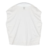 Spick and Span コクーンシルエットTシャツ 汗ジミ防止 定価7150円 フレンチスリーブ 半袖Ｔシャツ カットソー 25SS ホワイト レディース スピックアンドスパン【中古】6-0526S♪