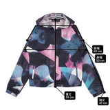 UNDER ARMOUR プリント ウーブン ジャケット 1346729 サイズL COLDGEAR ジャケット マルチカラー レディース アンダーアーマー【中古】6-0906M∞