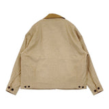 EDIFICE E.WOOL SILK NEP ブルゾン サイズ46 定価66000円 ウール混 ジャケット ブルゾン 25AW イエロー ベージュ メンズ エディフィス【中古】6-0925T♪