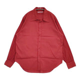 NICENESS Salvatore Piccol 製品染め NN-701Y13 サイズM 長袖シャツ レッド メンズ ナイスネス【中古】6-0711M∞