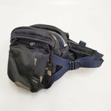 PORTER COUNTER SHADE FANNY PACK 定価36300円 迷彩 カモフラ ウエストバッグ ブラック カーキ メンズ ポーター【中古】6-0501G♪