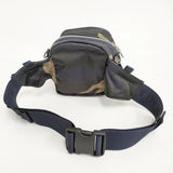 PORTER COUNTER SHADE FANNY PACK 定価36300円 迷彩 カモフラ ウエストバッグ ブラック カーキ メンズ ポーター【中古】6-0501G♪
