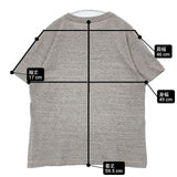 45R/45rpm 杢 半袖Ｔシャツ カットソー グレー レディース フォーティーファイブアールピーエム【中古】6-0702S∞