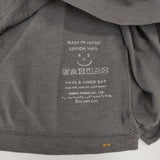45R/45rpm ロゴプリント サイズ2 半袖Ｔシャツ カットソー グレー レディース フォーティーファイブアールピーエム【中古】6-0702S∞