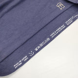 45R/45rpm ジンバブエコットンの908アヌエヌエオーシャンTシャツ 半袖Ｔシャツ カットソー ブルー レディース フォーティーファイブアールピーエム【中古】6-0702S∞