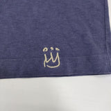 45R/45rpm ジンバブエコットンの908アヌエヌエオーシャンTシャツ 半袖Ｔシャツ カットソー ブルー レディース フォーティーファイブアールピーエム【中古】6-0702S∞