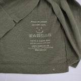 45R/45rpm 背ロゴプリント サイズ1 半袖Ｔシャツ カットソー カーキ レディース フォーティーファイブアールピーエム【中古】6-0702S∞