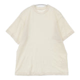 45R/45rpm 無地 コットン100％ 丸胴 日本製 半袖Ｔシャツ カットソー キナリ レディース フォーティーファイブアールピーエム【中古】6-0609S△