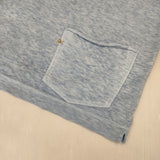 45R/45rpm 天竺の908オーシャンTシャツ（45草染）定価20900円 長袖Ｔシャツ カットソー ロンＴ ライトブルー レディース フォーティーファイブアールピーエム【中古】6-0720M∞