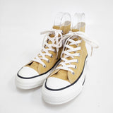 CONVERSE 未使用 WASHEDCANVAS HI GOLD 23.5cm 1SC052 ハイカット オールスター スニーカー キイロ レディース コンバース【中古】6-0511G◎