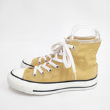 CONVERSE 未使用 WASHEDCANVAS HI GOLD 23.5cm 1SC052 ハイカット オールスター スニーカー キイロ レディース コンバース【中古】6-0511G◎