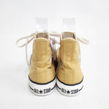 CONVERSE 未使用 WASHEDCANVAS HI GOLD 23.5cm 1SC052 ハイカット オールスター スニーカー キイロ レディース コンバース【中古】6-0511G◎