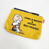 Zucchero Filato/PEANUTS 新品 スヌーピー チャーリーブラウン クラッチバッグ イエロー レディース ズッケロフィラート/ピーナッツ【中古】6-0704G∞