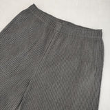 me ISSEY MIYAKE プリーツ M124KF231 パンツ グレー レディース ミー イッセイミヤケ【中古】6-0617G∞