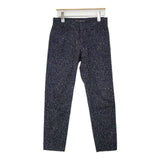 Pal'las Palace 総柄 ストレッチパンツ PFPT-5553G KF 日本製 サイズ2 パンツ ネイビー ホワイト レディース パラスパレス【中古】6-0823G∞