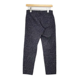Pal'las Palace 総柄 ストレッチパンツ PFPT-5553G KF 日本製 サイズ2 パンツ ネイビー ホワイト レディース パラスパレス【中古】6-0823G∞