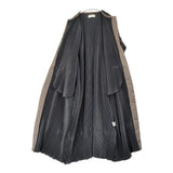 kotohayokozawa PLEATS COAT BLACK プリーツコート KT21A-PCT 定価64900円 コート ブラック レディース コトハヨコザワ【中古】6-1009T♪