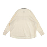 MICA & DEAL プリントロゴプルオーバー 定価17600円 トレーナー スウェット アイボリー レディース マイカ＆ディール【中古】6-0720M∞